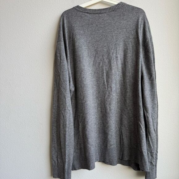 Smartwool Men’s XXL Kiva Ridge Sweater Merino Blend Gray Classic Crewneck - Picture 6 of 6